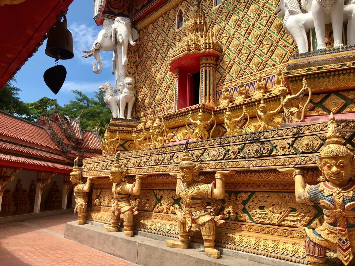 Ao Luk : Temple, grottes et cascades, photo 3