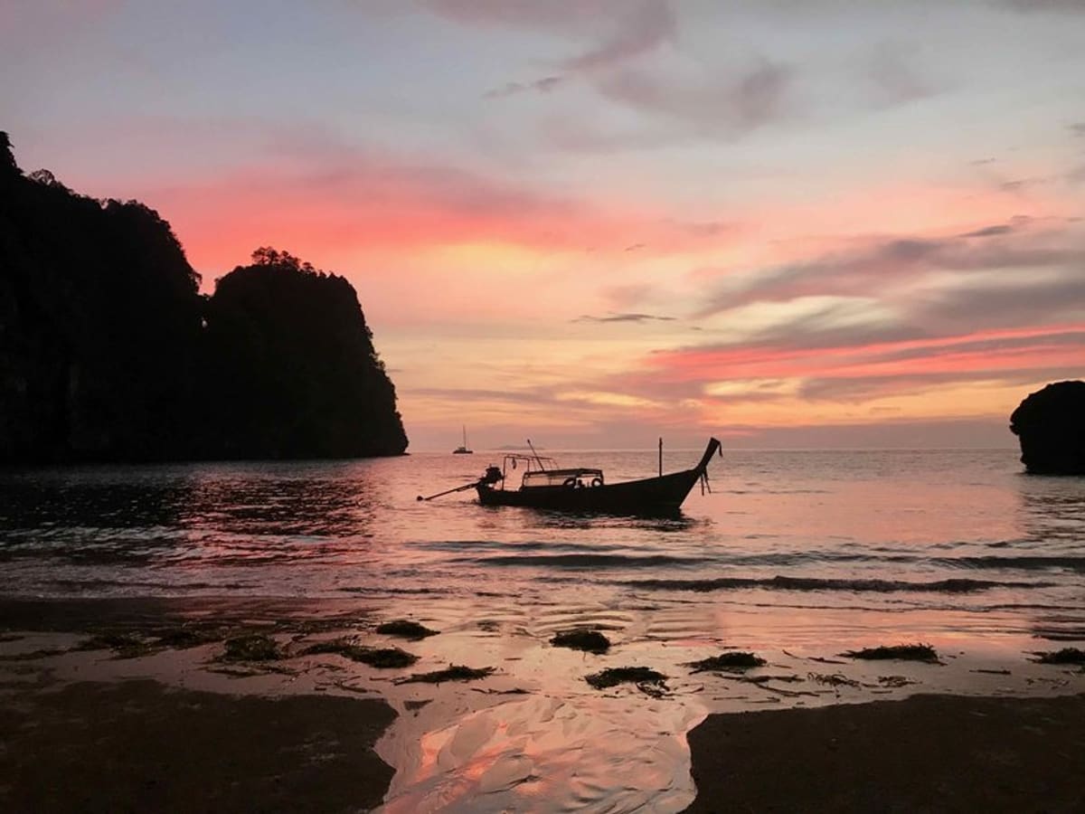 Koh Mook au coucher de soleil : Emerald Cave et Freedom Beach, photo 3