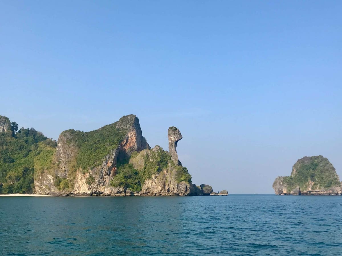Krabi : coucher de soleil dans les îles locales, photo 1