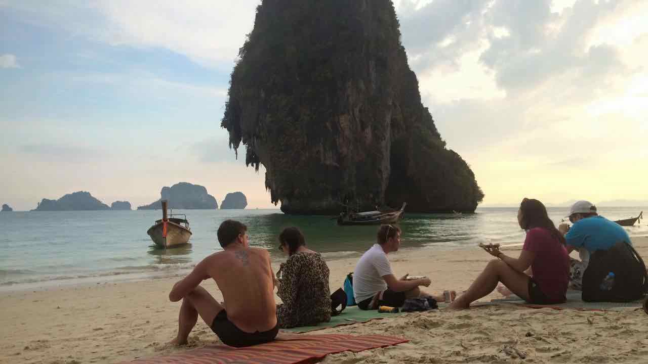 Amon Tour Krabi Phranang Sunset Clem Thailande - 11