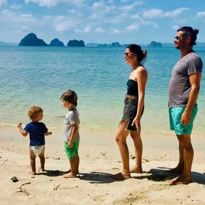Famille Amon Tour Krabi secret beach 2022